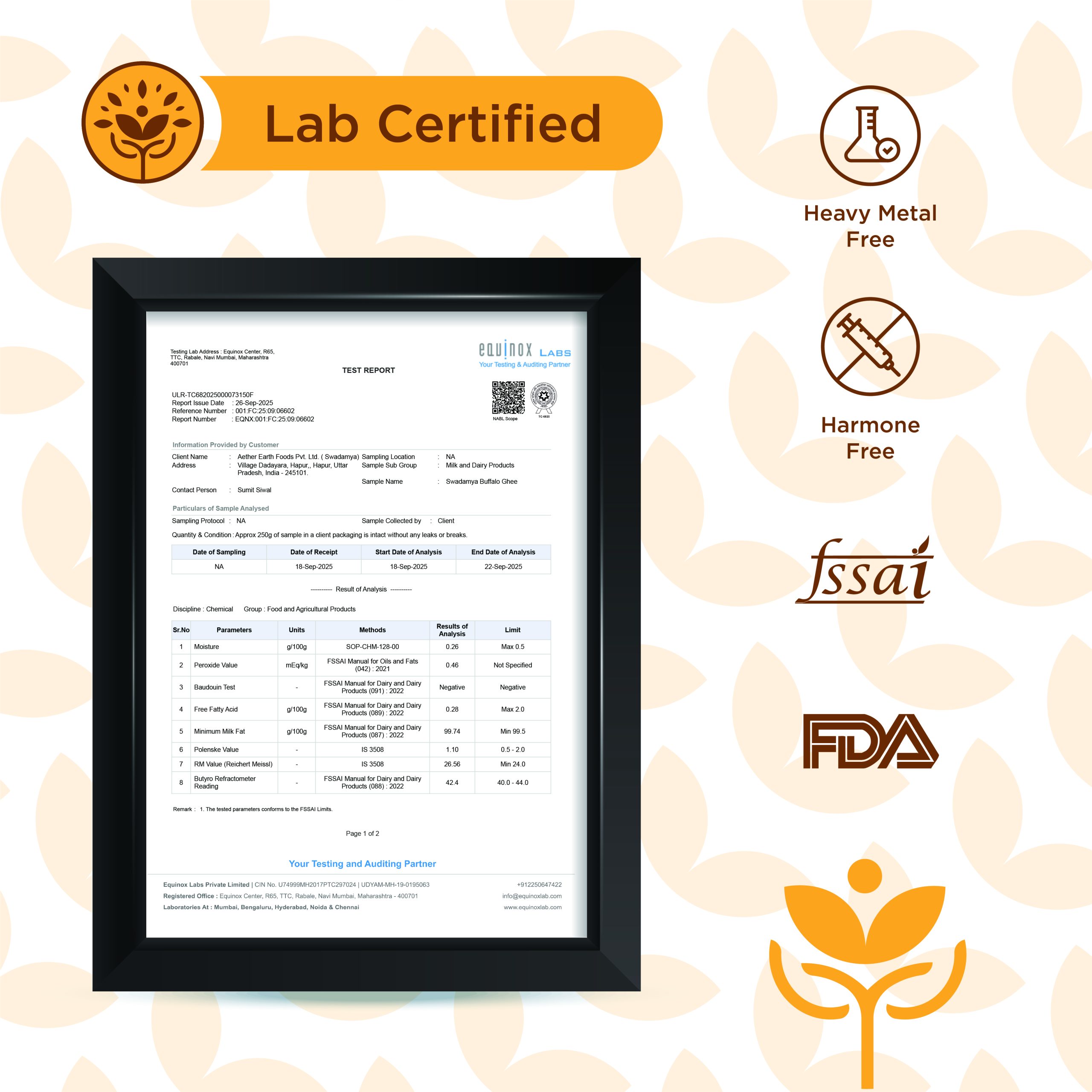 Gir Cow Ghee 850 ML - Image 2