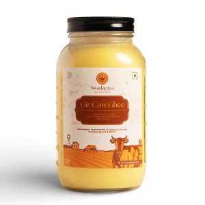 Swadamya Gir Cow Ghee 850 ML