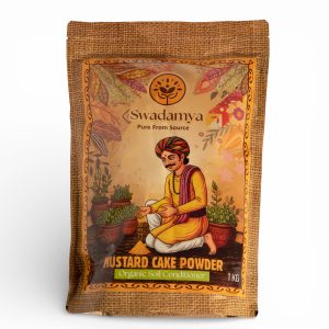 Swadamya Mustard Cake Powder 1KG Front Product Image