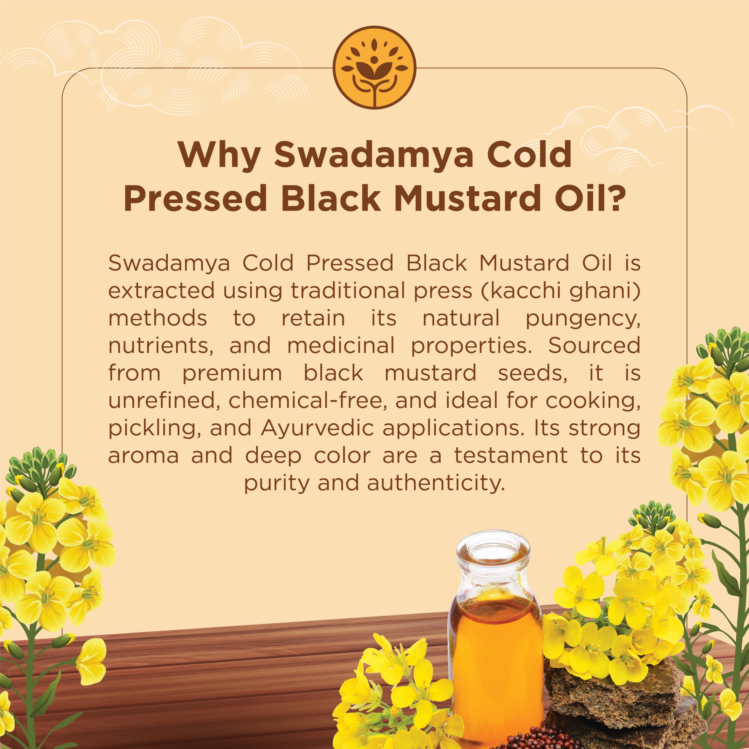 Cold Pressed Mustard Oil 250 ML - Image 5